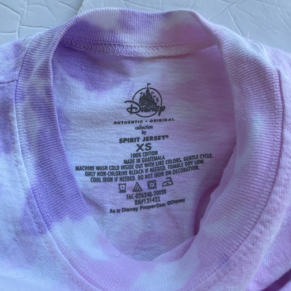 Disneyland Resort Disney Spirit Pullover Top Tye Dye Casual  Long Sleeve XS - Picture 7 of 11